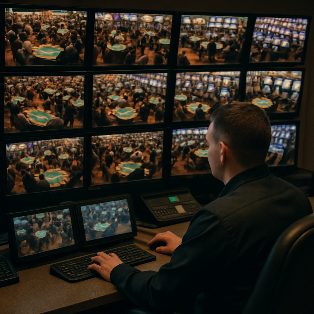 casino survaillance room