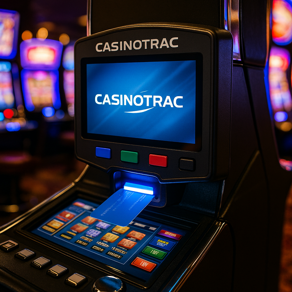 show me a casinotrac system in a casino