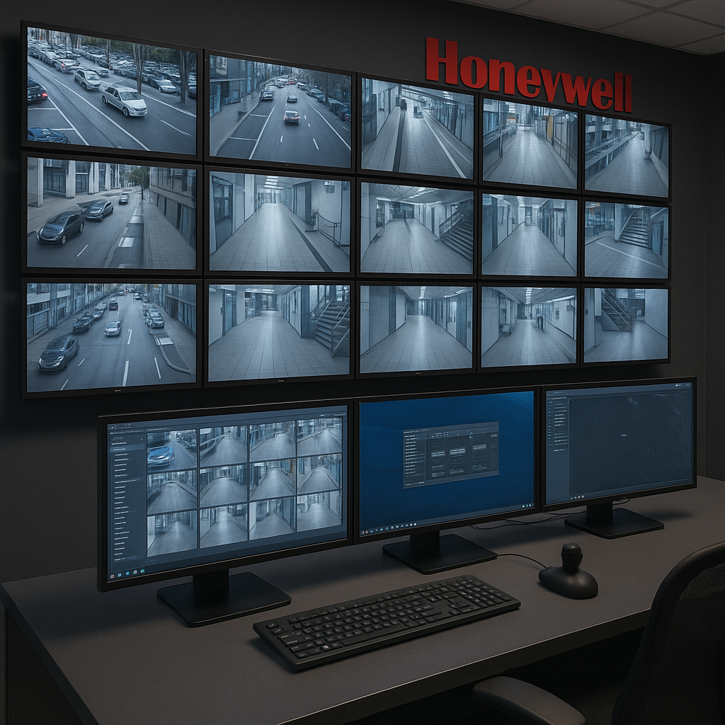 show me a honeywell survaillance room-1