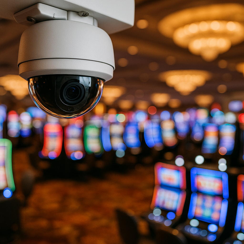 show me a surviallance camera in a casino-1