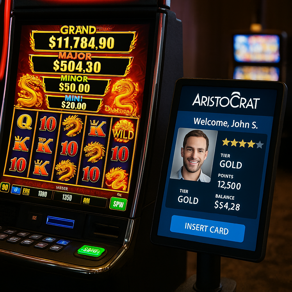 show me an aristocrat casino gaming and player rating system-1