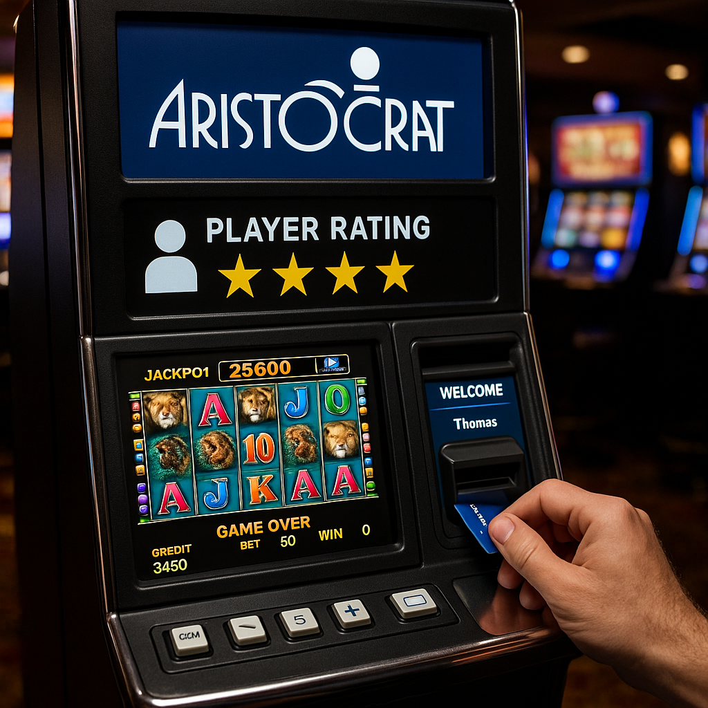 show me an aristocrat casino gaming and player rating system