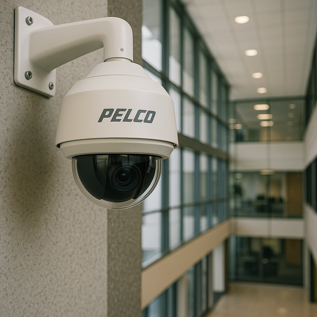 showme a pelco survaillance system in a corperate setting-1