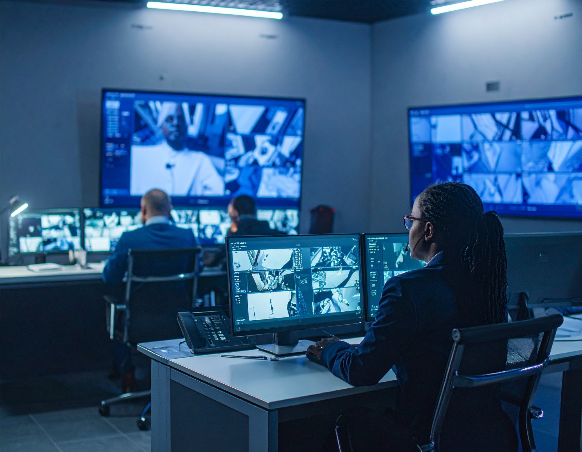 Firefly_genretae me photrealist images showing a survaillance room where transactions are bei 548822