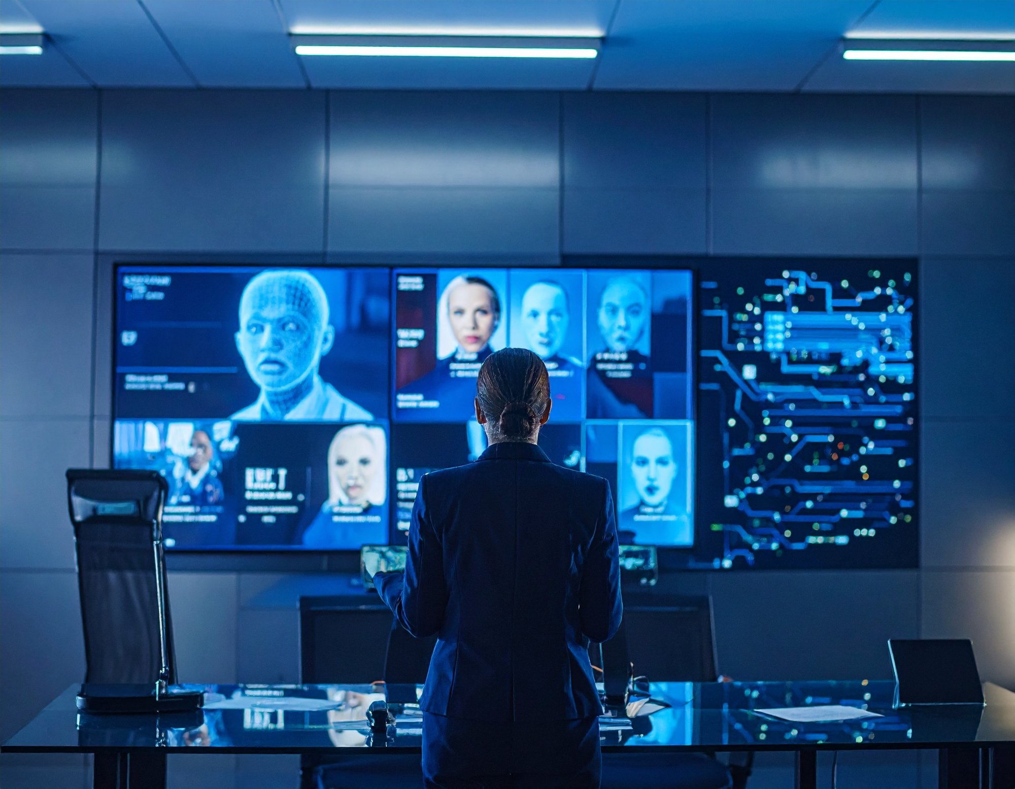 Firefly_show me a facial recognition econect  survaillane room  626423